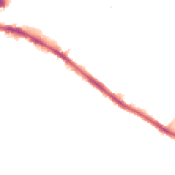 Night-time road noise heatmap for KT1 3FP