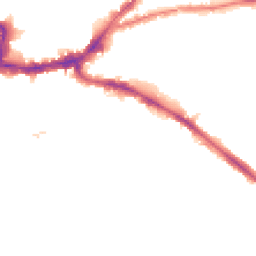 Night-time road noise heatmap for KT1 3JD