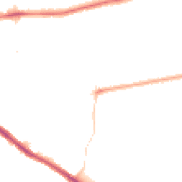 Night-time road noise heatmap for KT1 3RT