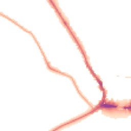 Night-time road noise heatmap for KT1 4EG