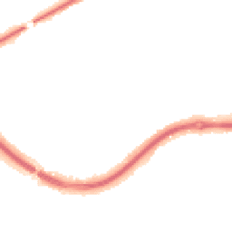 Night-time road noise heatmap for KT10 0BE