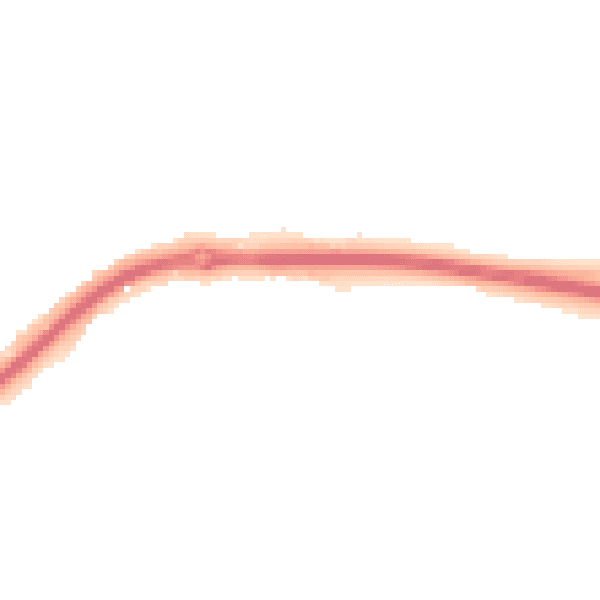 Night-time road noise heatmap for KT10 0DD