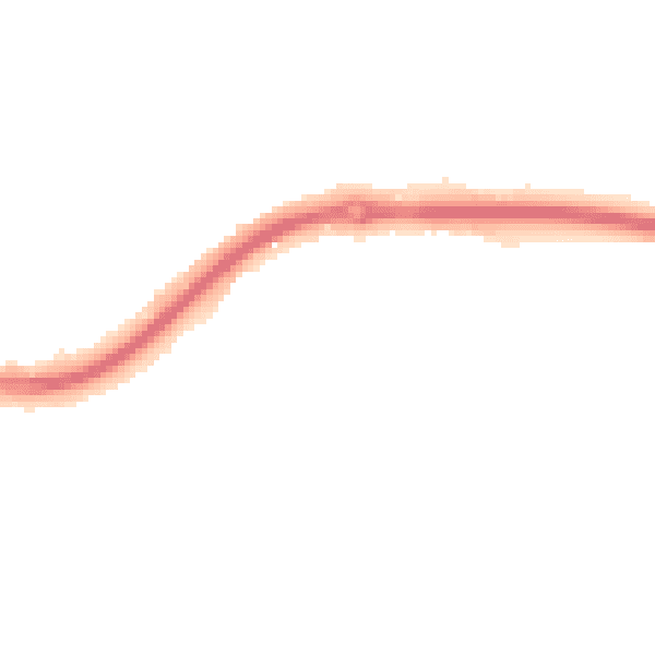 Night-time road noise heatmap for KT10 0DF