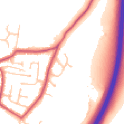 Daytime road noise heatmap for KT10 0ET