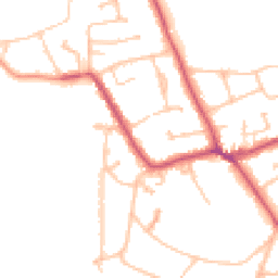 Daytime road noise heatmap for KT10 0QY