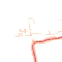 Daytime road noise heatmap for KT10 8BD