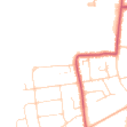 Daytime road noise heatmap for KT10 8HH