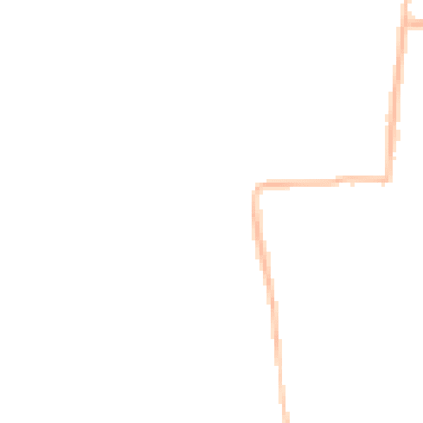 Night-time road noise heatmap for KT10 8HH