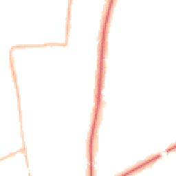 Night-time road noise heatmap for KT10 8JR