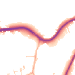 Daytime road noise heatmap for KT10 8PF