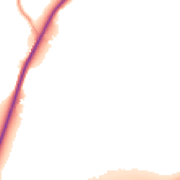 Daytime road noise heatmap for KT10 9JP