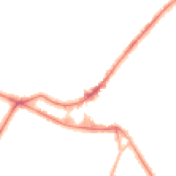 Night-time road noise heatmap for KT12 1AA