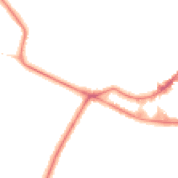 Night-time road noise heatmap for KT12 1AR