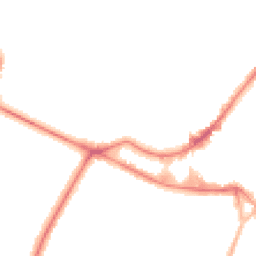 Night-time road noise heatmap for KT12 1AW