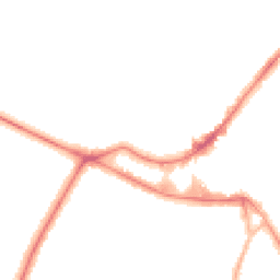 Night-time road noise heatmap for KT12 1AZ