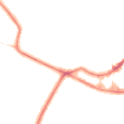 Night-time road noise heatmap for KT12 1BH