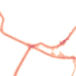 Night-time road noise heatmap for KT12 1DX