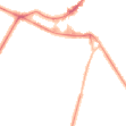 Night-time road noise heatmap for KT12 1ER