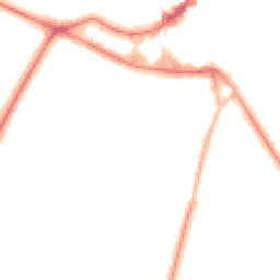 Night-time road noise heatmap for KT12 1ET