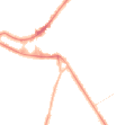Night-time road noise heatmap for KT12 1HY