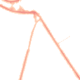 Night-time road noise heatmap for KT12 1JD