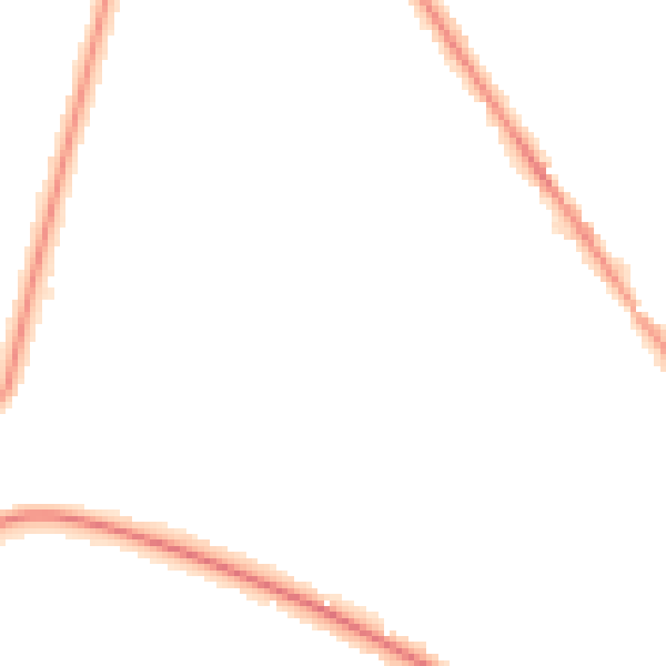 Night-time road noise heatmap for KT12 1LT
