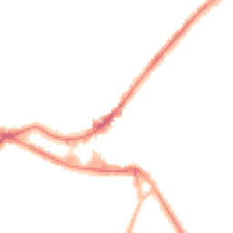 Night-time road noise heatmap for KT12 2QS