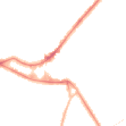 Night-time road noise heatmap for KT12 2TZ