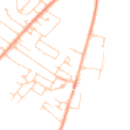 Daytime road noise heatmap for KT12 3HE