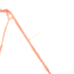 Night-time road noise heatmap for KT12 3HS