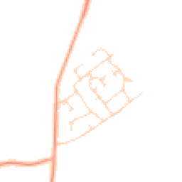 Daytime road noise heatmap for KT12 3QZ