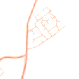 Daytime road noise heatmap for KT12 3RL