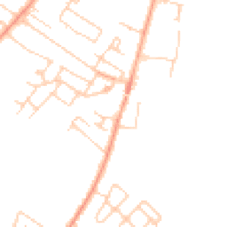 Daytime road noise heatmap for KT12 4BU