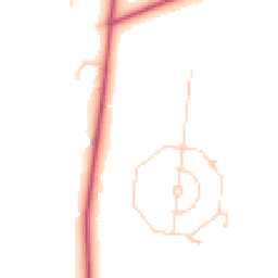 Daytime road noise heatmap for KT12 4DH