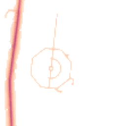 Daytime road noise heatmap for KT12 4DY