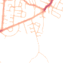 Daytime road noise heatmap for KT12 4JE