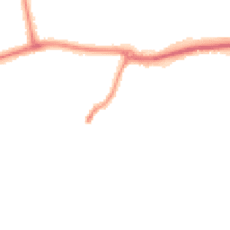 Night-time road noise heatmap for KT12 4NJ