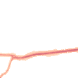 Night-time road noise heatmap for KT12 4NX