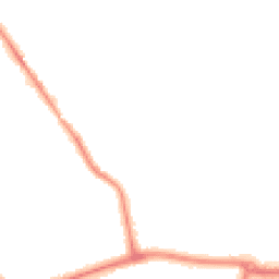 Night-time road noise heatmap for KT12 5BQ