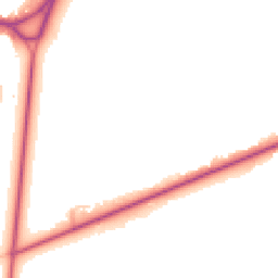 Daytime road noise heatmap for KT12 5DY