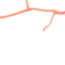 Night-time road noise heatmap for KT12 5JB