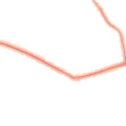 Night-time road noise heatmap for KT12 5LE