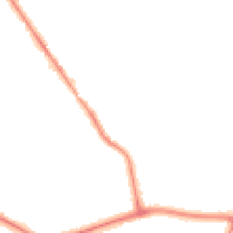 Night-time road noise heatmap for KT12 5NT