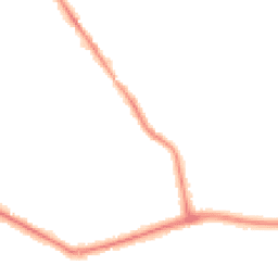 Night-time road noise heatmap for KT12 5NW