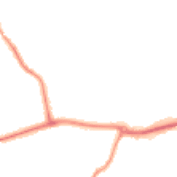 Night-time road noise heatmap for KT12 5PZ