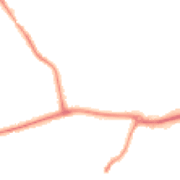 Night-time road noise heatmap for KT12 5RB