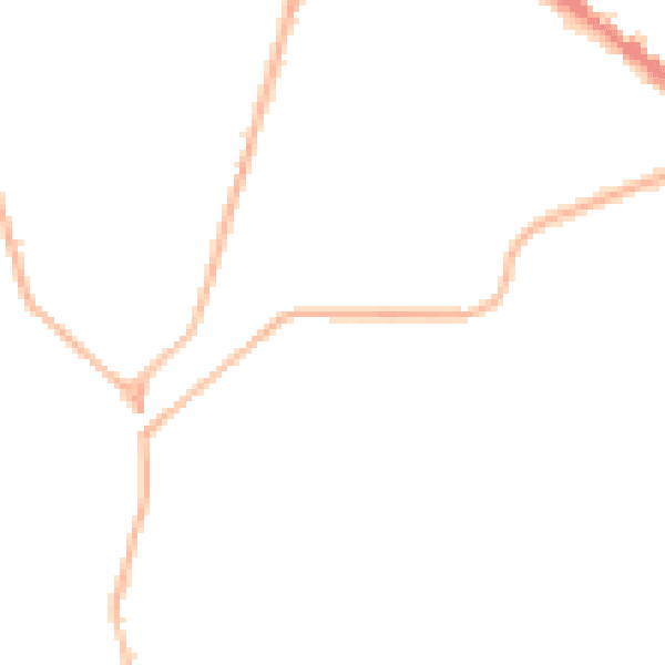 Night-time road noise heatmap for KT13 0DA