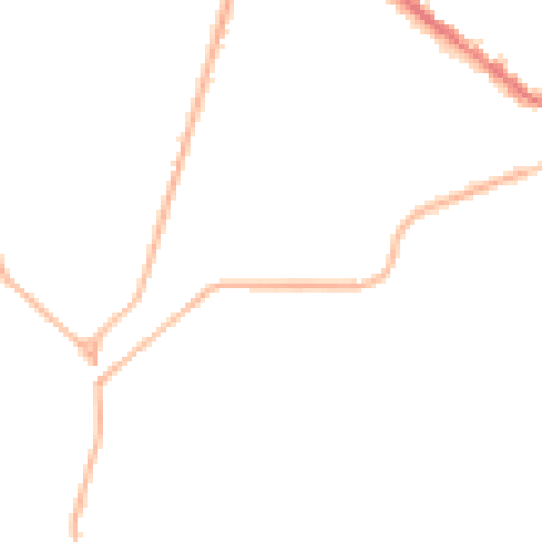 Night-time road noise heatmap for KT13 0DG