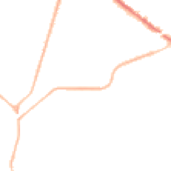 Night-time road noise heatmap for KT13 0DQ