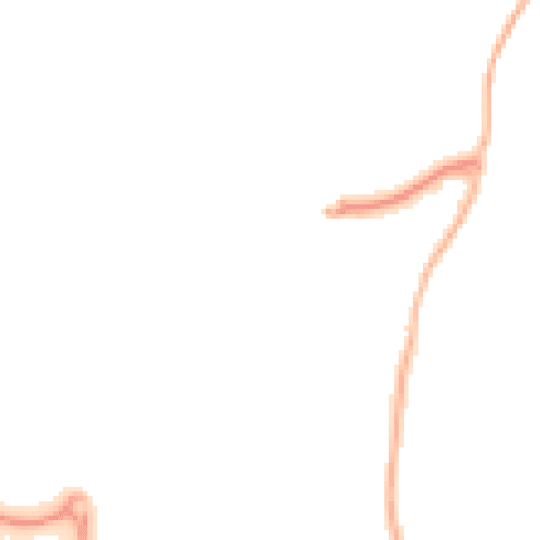 Night-time road noise heatmap for KT13 0XH